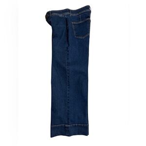 Ann Taylor Wide Leg Crop Jeans